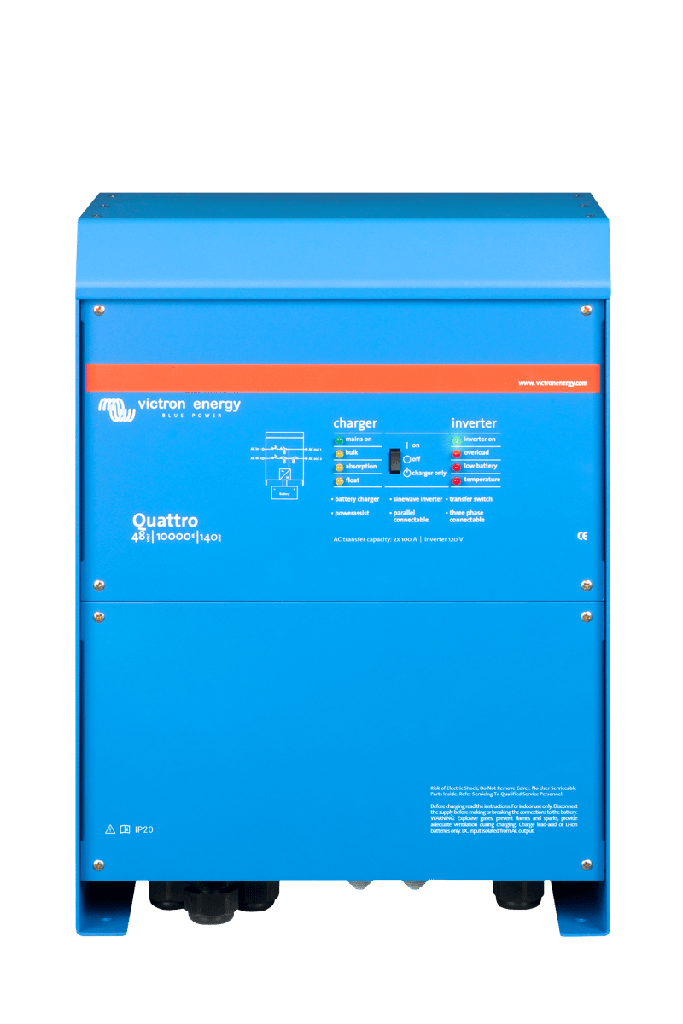 Victron Quattro 10,000VA 48V Inverter Charger